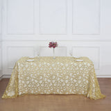 Captivating Gold Sequin Tablecloth for Elegant Events